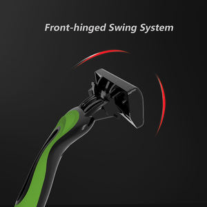 GOODMAX güzellik bakımı tek kullanımlık tıraş makinesi erkekler için üçlü bıçak kauçuk saplı erkek tıraş bıçağı - Product Image 6