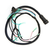 66T82590 Mesin Kapal Yamaha 2 Tak 40HP Rakitan Kabel Harness dengan Inti Tembaga Isolasi PVC Konektor Adaptor