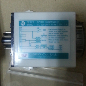 ตัวควบคุมความเร็ว SPG SRX02 AC 220-240V 50Hz 0.35-1.2A สำหรับควบคุมมอเตอร์ ผลิตในเกาหลี - Product Image 1