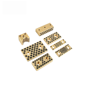 उच्च भार स्व-चिकनाई ग्रेफाइट कांस्य प्लेट ओम पीतल की प्लेट ओम पीतल की आधार स्लाइड - Product Image 1