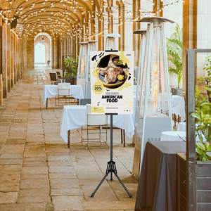 כניסה נשלף פוסטר לוח דו צדדי באנר מחזיק עבור עסקים ופרסום - Product Image 6