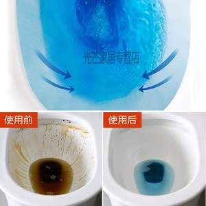 Nettoyant WC Blue Bubble, lot de 10, désodorisant automatique solide jetable pour toilettes - Product Image 5