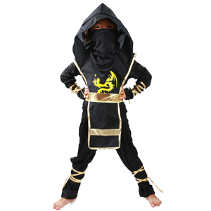 Costume de Ninja <span class=keywords><strong>Akatsuki</strong></span> pour enfants, tenue amusante pour fête, performance, carnaval - Product Image 2