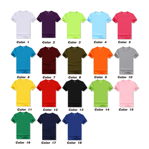 Nuovo stile <span class=keywords><strong>Slim</strong></span> <span class=keywords><strong>Fit</strong></span> T-shirt di alta qualità in cotone 65% 35% poliestere tinta unita da <span class=keywords><strong>uomo</strong></span> elasticizzato magliette <span class=keywords><strong>Slim</strong></span> <span class=keywords><strong>Fit</strong></span> - Product Image 5