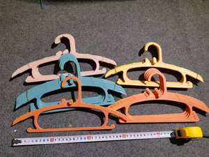 Perchas Ajustables para Ropa de Niños, Perchas de Plástico Antideslizantes para Secar Ropa, Perchas Retráctiles para Bebés para Armario - Product Image 6