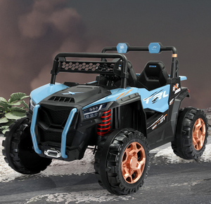 Voiture électrique à 4 roues pour enfants pour Bluetooth 2.4G Télécommande Early Education Music Feature Park Residence Plastic - Product Image 6