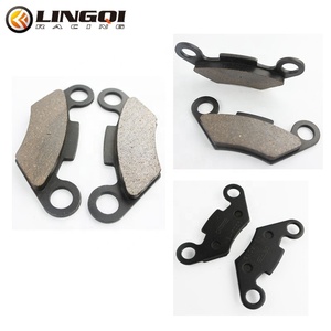 Frenos de <span class=keywords><strong>motocicleta</strong></span> de grado superior, pastillas de <span class=keywords><strong>freno</strong></span> de disco <span class=keywords><strong>trasero</strong></span> delantero, zapatos para 50cc - 250cc Pit Dirt Bike ATV Quad Go Kart, accesorios - Product Image 4