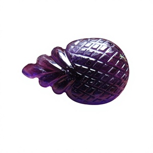Piedra Preciosa de Amatista Púrpura Suelta al por Mayor para Pedidos Personalizados, Corte en Forma de Pera con Tallado de Lujo, Tamaño Libre, Piedra Natural de Alta Calidad, Tercera Calidad - Product Image 1