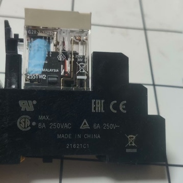 G2R-2-SND Relay DC24V 2NO 2NC 5A 250VAC PLC