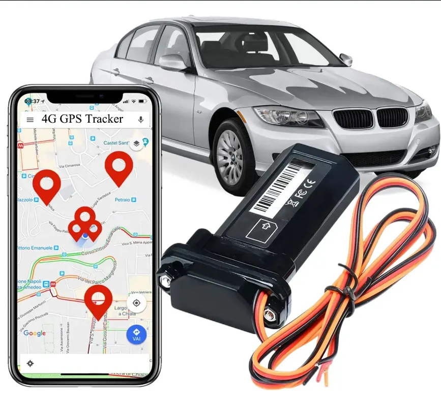 Wasserdichter GPS-Tracker 3-poliges Relais-Sicherheits-Tracking-Gerät Fahrzeugs ystem Kostenlose App-Web-Software