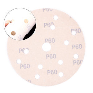 أدوات الكشط 5 بوصة 8 ثقب أكسيد الألومنيوم الصنفرة جولة قرص الصنفرة دي Lija لطحن وتلميع والمعادن - Product Image 3