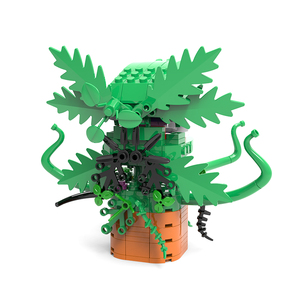 Jouet de construction créatif Plante carnivore très populaire, modèle de fleur monstre MOC, décoration de bureau, modèle de briques DIY - Product Image 6
