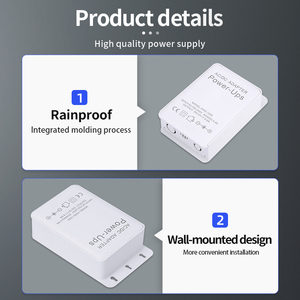 Mini <span class=keywords><strong>UPS</strong></span> Cung Cấp Điện 1200-3600MAh 5V 9V 12V 1A 2A Mini DC Pin Sạc Fan Wifi Router CCTV Máy Ảnh Adapter 24W Đầu Ra Cắm - Product Image 5