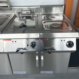 SS Horno Teppanyaki Multifuncional, Olla Picante, Olla para Patatas Fritas Kanto-Donfu, Sartén y Freidora para Pollo Frito - Product Image 4