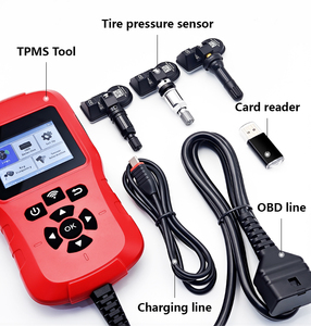 Qqr Q06 TPMS chẩn đoán Scanner công cụ giám sát áp suất lốp hệ thống 315 & 433 Mhz cảm biến Pin Tester cho xe ô tô động cơ phân tích - Product Image 4