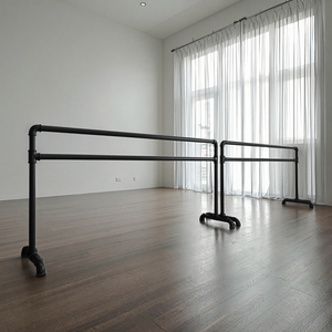 Barra de Ejercicios de Acero Reforzado <span class=keywords><strong>para</strong></span> Uso Doméstico, Diseño Moderno, de Bambú Sólido, <span class=keywords><strong>para</strong></span> Adultos y Niños, <span class=keywords><strong>para</strong></span> Ballet, Danza, Yoga, Sala de Estar - Product Image 2