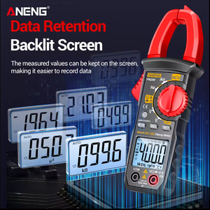 เครื่องวัดแอมป์มิเตอร์ ANENG PN200 เครื่องทดสอบแรงดันไฟฟ้าในรถยนต์ เครื่องทดสอบความจุไฟฟ้า NCV เครื่องทดสอบโอห์ม DC/AC 600A แคลมป์มิเตอร์ 4000 แอมป์ - Product Image 3
