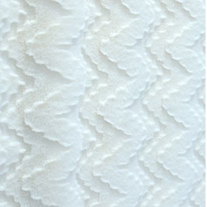 LongFine recyclé 100 Polyester tissu fourrure de lapin en relief vague 3D Jacquard tricoté tissu pour vêtements maison Textie couverture - Product Image 2