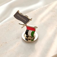 Épingles en émail de drapeau national en métal de haute qualité, forme personnalisée, badges magnétiques en alliage de zinc pour cadeaux et collection