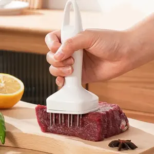 Wholesale LM LM01 Stainless Steel 24 Needle Automatic Rebound <b>Hammer</b> Meat Floss Kitchen Steak Broken <b>Tendons</b> Flavored Puncture - Product Image 4