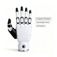 Main robotique bionique à 5 doigts, 11 degrés de liberté, préhenseur intelligent rapide 48W pour l'automatisation industrielle, les tests en laboratoire, le tri et l'assemblage