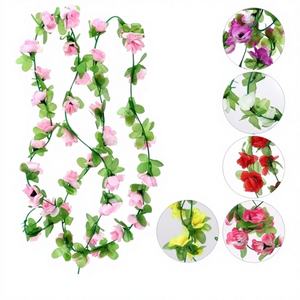 CASAMAX WL CZ-5530 พวงดอกกุหลาบพลาสติกเสมือนจริงสำหรับตกแต่งงานอีเว้นท์ ดีไซน์ทันสมัย พกพาสะดวก หรูหรา สวยงาม - Product Image 1