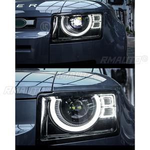Luz Diurna para Land Rover Defender 2020-2025, Lámpara Impermeable, Ensamblaje de Faro Delantero, Pieza de Modificación - Product Image 3