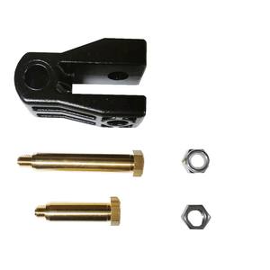 Support arrière en aluminium Faac pour fourches et cylindres pneumatiques non standard - Product Image 2