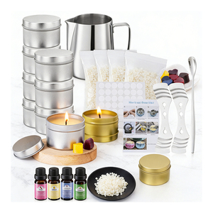 Tapa para Contenedor de Vela Aromática Ecológica Personalizada, Diseño Ovalado Moderno Hecho a Mano, Empaque de Lujo para Relleno de Cera Fragante, Privado - Product Image 1