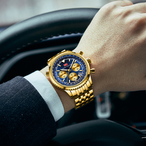 Orologio da Uomo Mini <span class=keywords><strong>Focus</strong></span> MF0463G, Cinturino in Acciaio Inossidabile di Qualità, Orologio al Quarzo da Uomo per Affari, Orologi Cronografo di Lusso da Uomo - Product Image 6