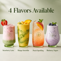 Poudre de Matcha Bio Aromatisée Mangue Fraise Myrtille OEM Marque Privée Halal Qualité Cérémoniale En Vrac Pour Latte et Pâtisserie