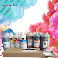 Encre de sublimation MOREINK pour imprimante de sublimation CMYK à base d'eau pour l'impression de drapeaux de plage, de draps, de housses de couette, de rideaux, de tapis