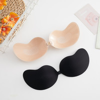 Soutien-gorge invisible sans bretelles en forme de mangue couvre-mamelons sexy soutien-gorge sans bretelles éponge push-up sans bretelles crochet sans acier