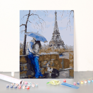 Design gratuito pittura di bellezza con i numeri cornice decorazione domestica personalizzata ritratto pittura a olio pittura su tela fai da te con i numeri - Product Image 4