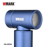WMARK NG-AD004 Aspirateur à air professionnel 2 en 1 en métal, aspirateur portable sans fil, outil de barbier pour salon avec une forte aspiration