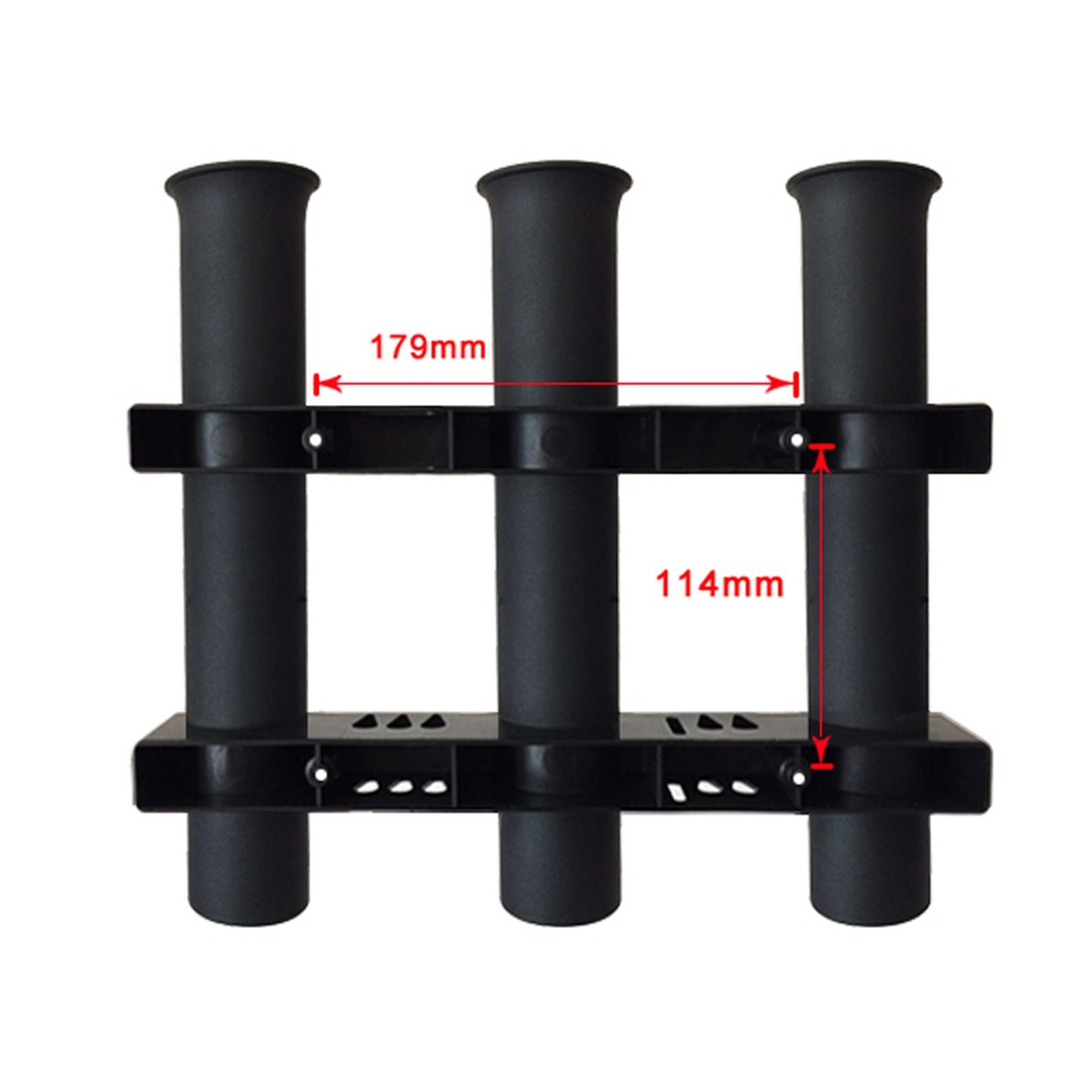 Lot De 3 Supports Canne à Pêche 360° Réglables – Acier Inoxydable Solide Pour Pêche Sur Berge