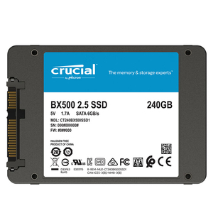 Compact Crucial BX500 SSD 7mm SATA 500 Go pour PC à petit facteur de forme - Product Image 5