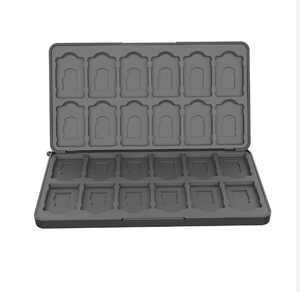 Estuche para tarjetas de juego 2024 para consola de juegos Nintendo <span class=keywords><strong>Switch</strong></span> para almacenamiento de juegos NS <span class=keywords><strong>Switch</strong></span> 24in1 <span class=keywords><strong>Switch</strong></span> estuche de plástico duro - Product Image 4