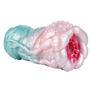 Masturbador Masculino Flexible GEEBA, Copa de Masturbación Manual de Silicona, Vagina Anal de Bolsillo para Hombres, Juguetes Sexuales para la Masturbación Masculina - Product Image 3