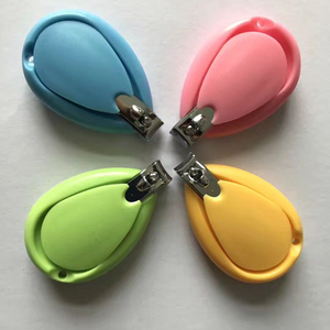 Coupe-ongles à poignée en plastique, coupe-ongle droit en acier inoxydable, outil de soins, domestique, vendu en letton, lituanie, biélorussie - Product Image 1