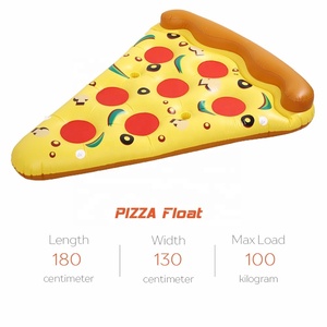 <span class=keywords><strong>Flotador</strong></span> de pizza inflable para piscina, precio al por mayor, <span class=keywords><strong>divertido</strong></span> - Product Image 3