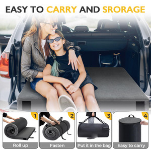 Không thấm nước có thể gập lại bộ nhớ bọt cắm trại xe Roll-up Nệm bền Du lịch ngủ pad với túi lưu trữ - Product Image 5