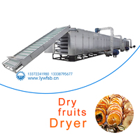 5-10 Ton Doorlopende Riem Droger Voor Chili Peper Specerijen Kruiden Verwerking Cashew Fruit Groente Droger Machine