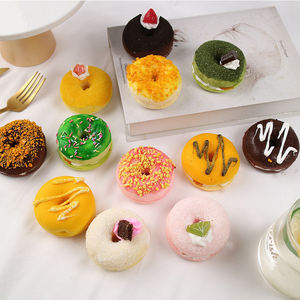 공장 주문 귀여운 감미로운 도넛 도넛 냉장고 메시지 자석 가장 음식 자석 - Product Image 3