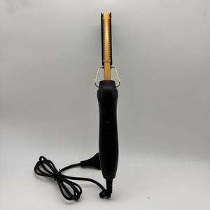 Peigne chauffant pour cheveux humides et secs, cheveux <span class=keywords><strong>afro</strong></span>, cheveux africains, lisseur à haute chaleur, mini lisseur professionnel - Product Image 6