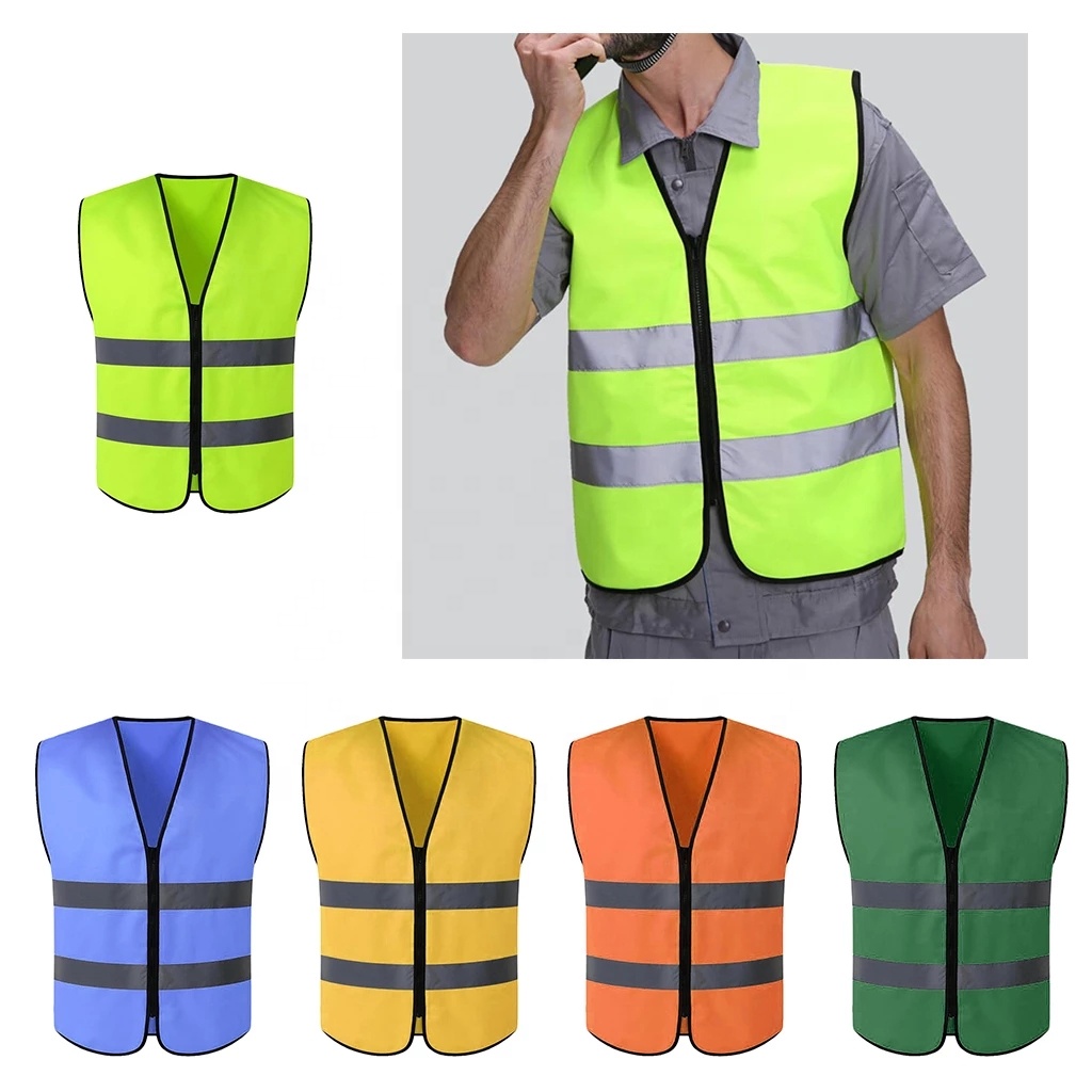 Wholesale cheap price Safety Vest top quality Reflective Safety Vest Roadside Assistance for Traffic crop tank top