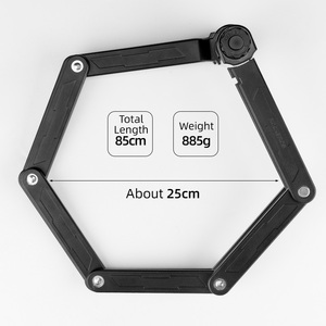 ROCKBROS — serrure Anti-vol pour vélo électrique, verrou avec mot de passe, accessoire de bicyclette, pour motocyclette vtt, bicyclette de route - Product Image 6