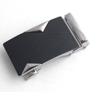 Hebilla de cinturón de aleación con hebilla de trinquete automática con logotipo personalizado de alta calidad para hombres - Product Image 2