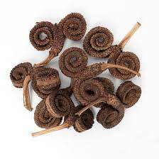 แหวนปาล์มเป็นมิตรต่อสิ่งแวดล้อมคุณภาพดีเยี่ยมแบบทำมือสำหรับงานแต่งงานจบการศึกษาตกแต่งบ้านสำนักงานฮาโลวีนการจัดดอกไม้แห้ง - Product Image 4