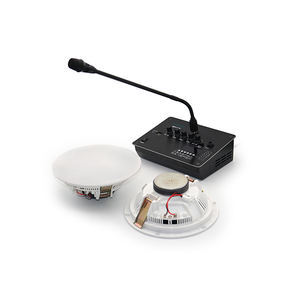 Fifine — Microphone de pagage intégré MA135M, avec amplificateur intégré, télécommande avec deux <span class=keywords><strong>haut</strong></span>-parleurs de plafond - Product Image 3